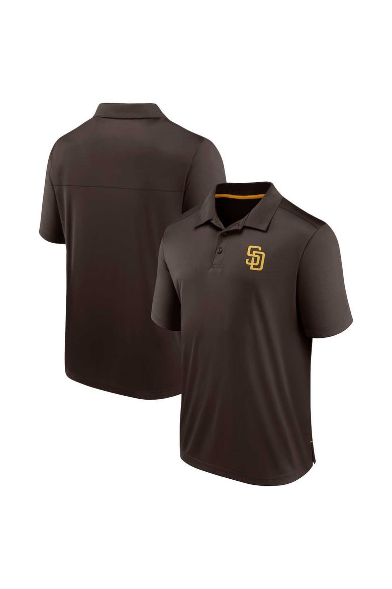 Men's Fanatics Branded Brown San Diego Padres Hands Down Polo, Main, color, Brown