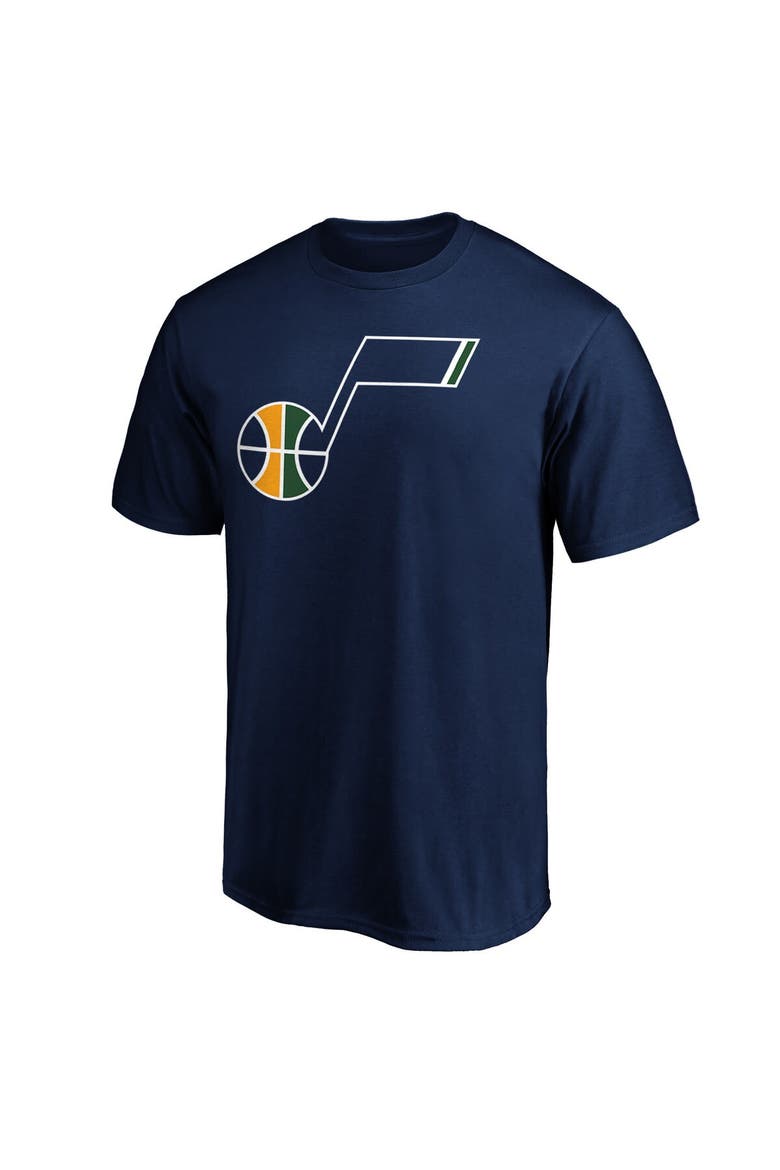Men's Fanatics Branded Navy Utah Jazz Primary Team Logo T-Shirt, Alternate, color, Navy