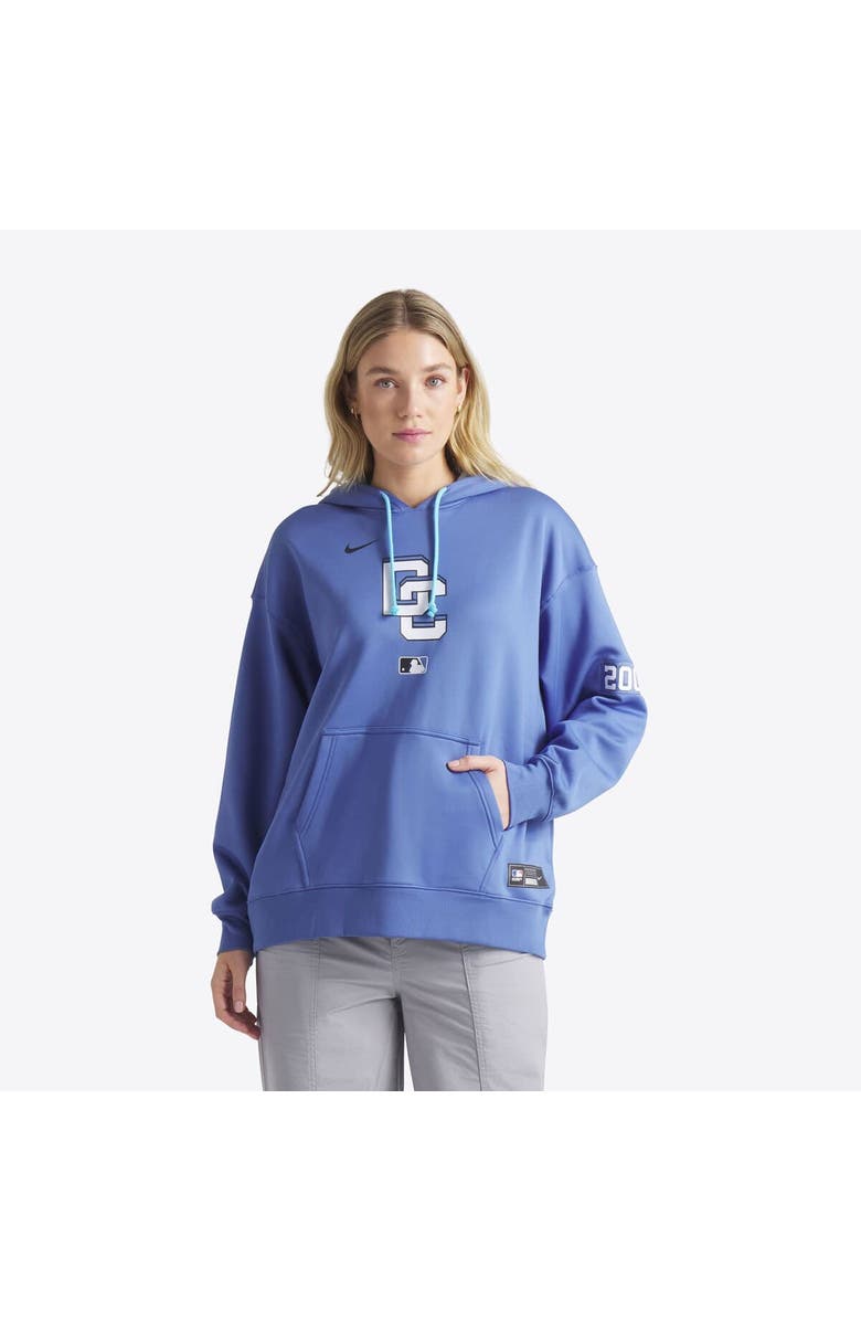 Nike Women's Nike Blue Washington Nationals 2025 City Connect Authentic Collection Performance Pullover Hoodie, Alternate, color, Blue