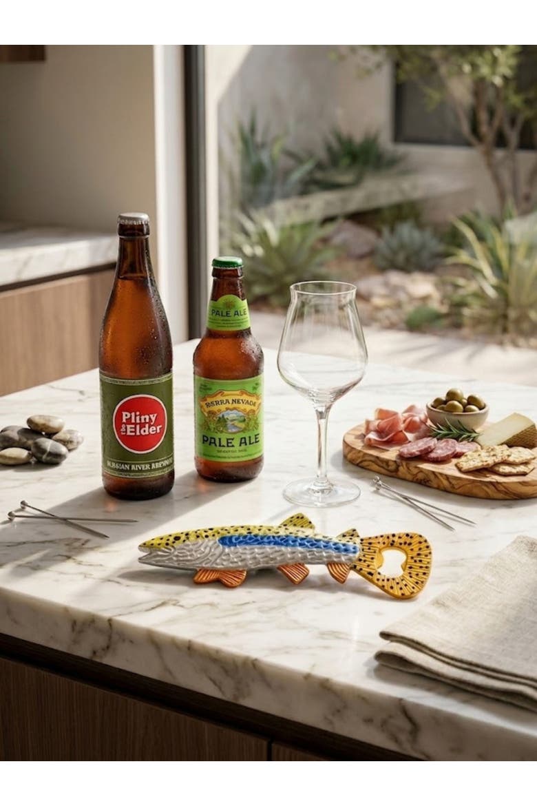 Guppy Bottle Opener, Alternate, color, Yellow