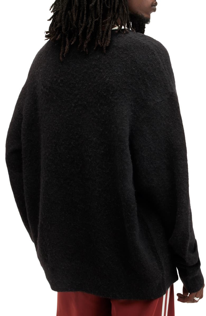 AllSaints Lucky Love Alpaca & Wool Blend Sweater, Alternate, color, 