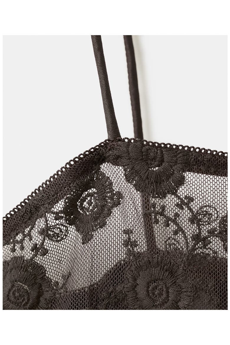 Floral Lace Camisole, Alternate, color, KHAKI GREEN