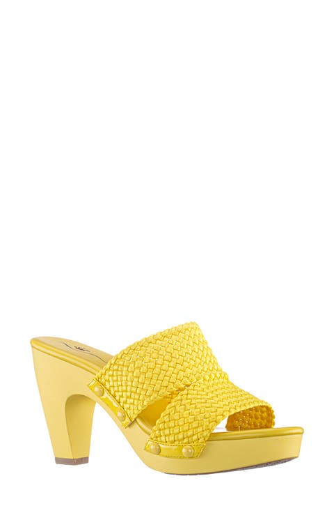 Women's Yellow High Heel Sandals | Nordstrom Women's Yellow High Heel Sandals | Nordstrom