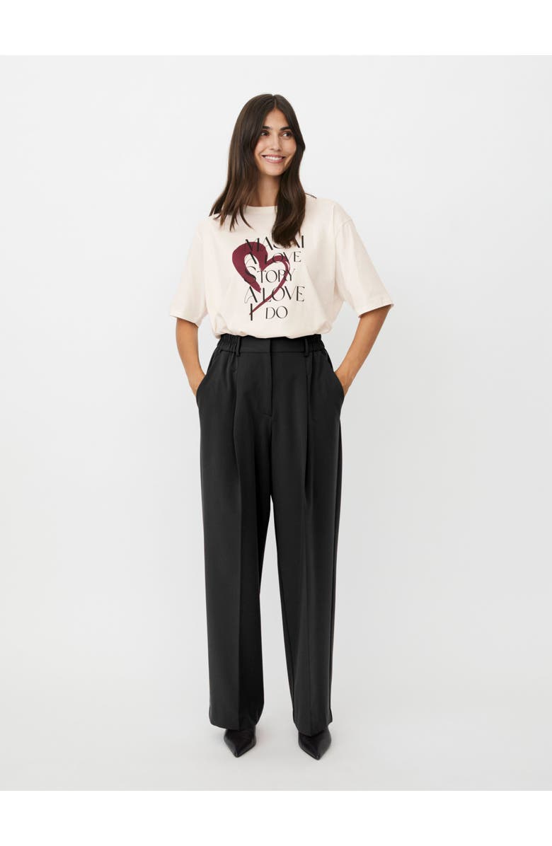 Masai Copenhagen Mapryscian High Waisted Wide Leg Pants, Alternate, color, Black