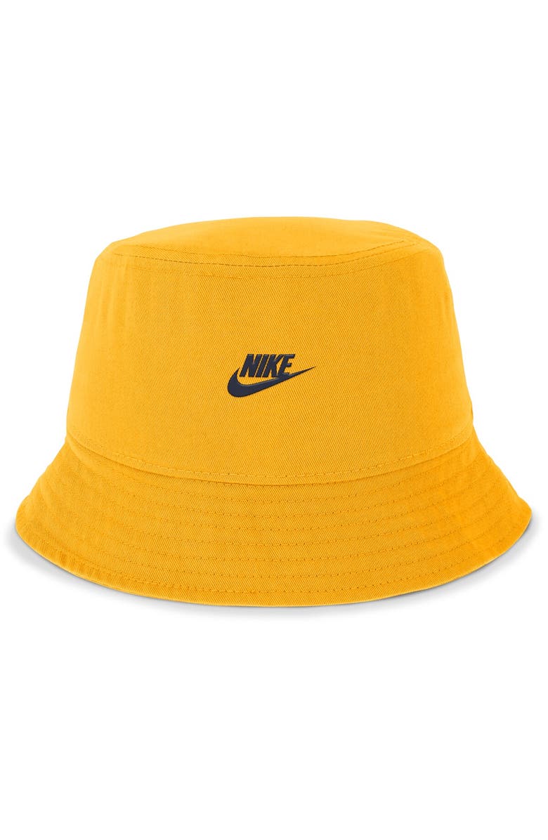 Nike Men's Nike Gold West Virginia Mountaineers Legacy Apex Bucket Hat, Alternate, color, 