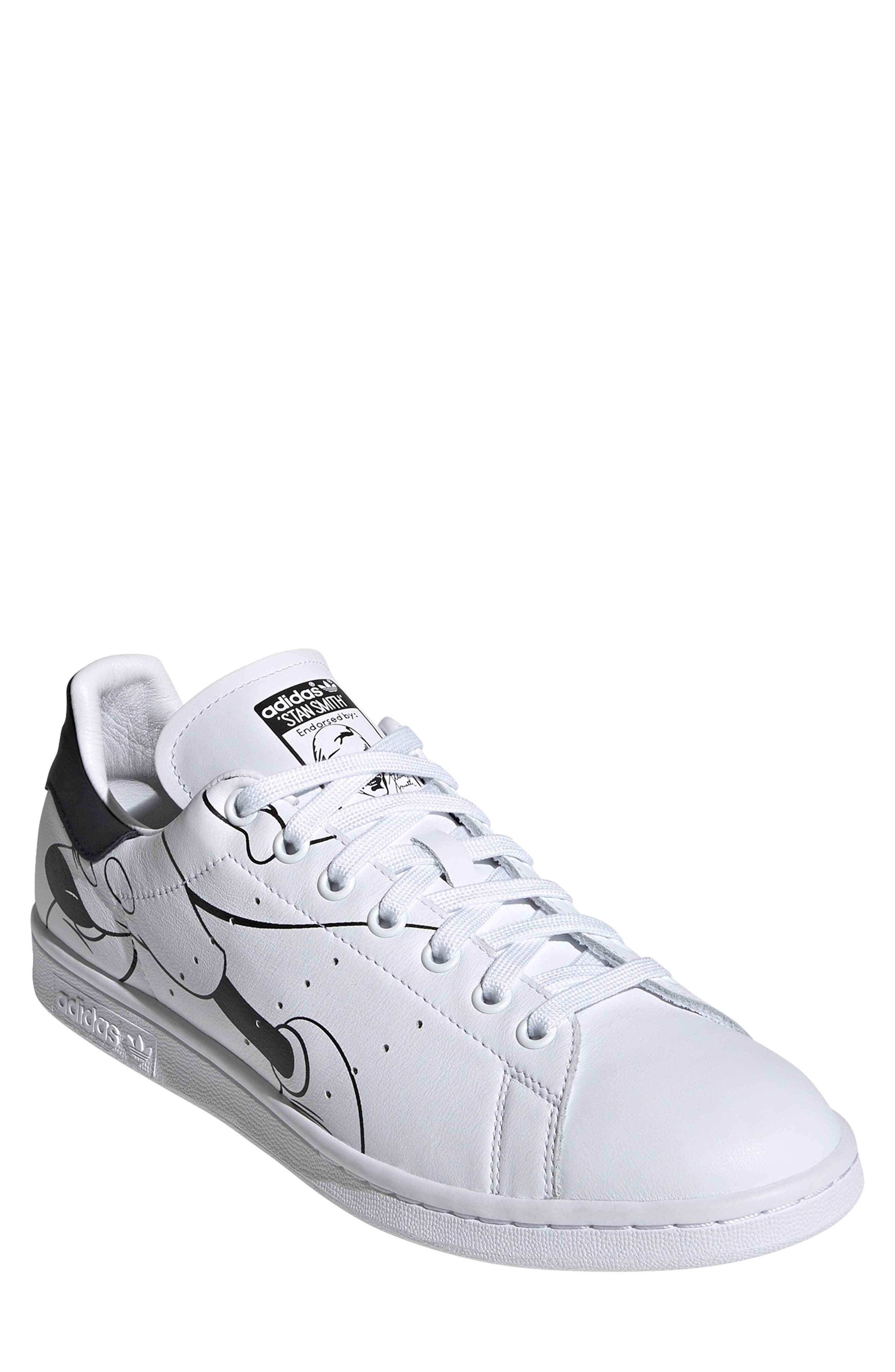 adidas Stan Smith Disney Mickey Mouse Sneaker, Main, color, 
