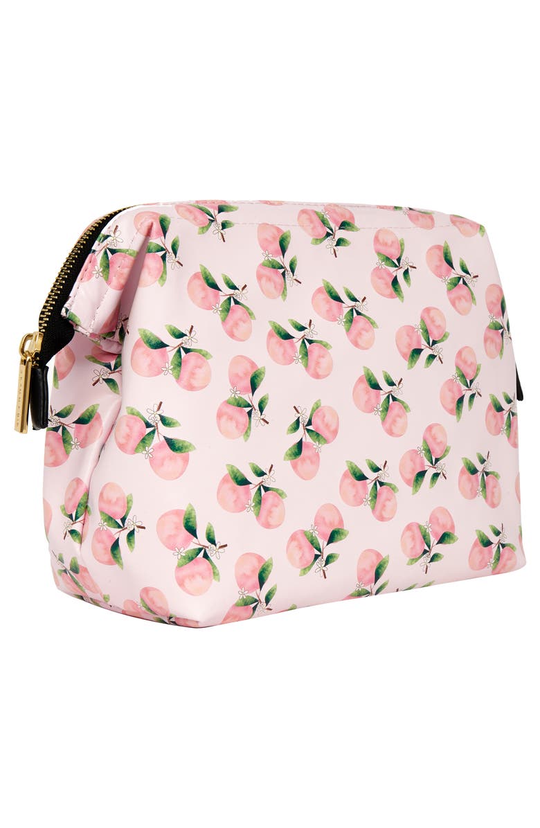 Skinnydip Peach Tree Wash Bag, Alternate, color, 