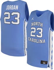 Nike Youth Nike Michael Jordan Carolina Blue North Carolina Tar Heels Replica Basketball Jersey