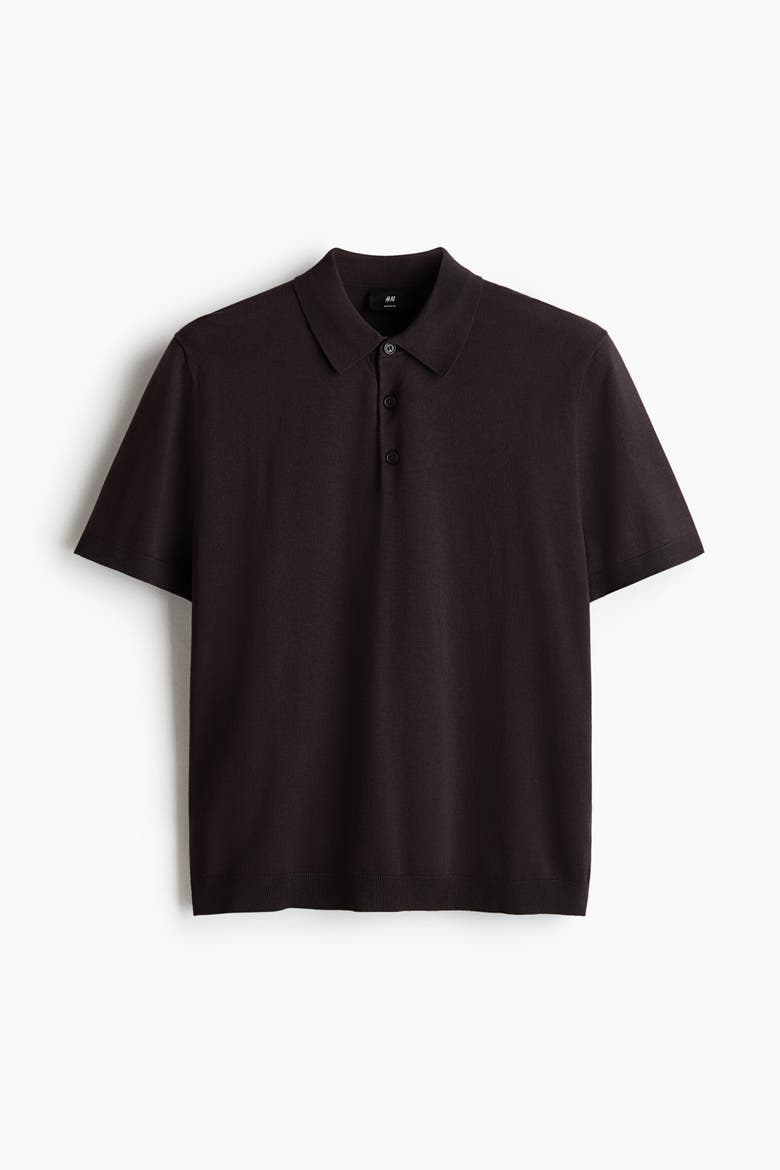 Regular Fit Polo Shirt, Alternate, color, Dark brown