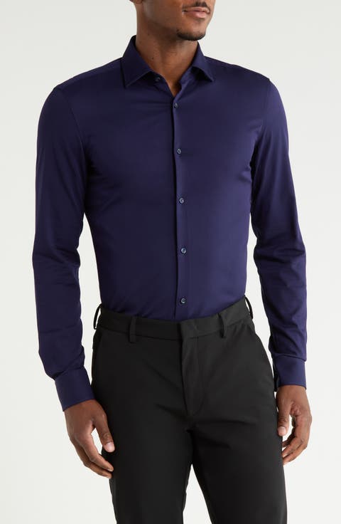 Kenno Trim Fit Performance Dress Shirt