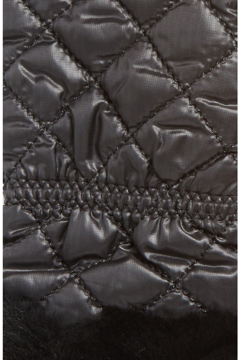 Australia Quilted Water Resistant Tech Gloves, Alternate, color, BLACK MULTI