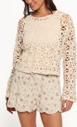 Petal & Pup Rowley Crochet Cotton Top