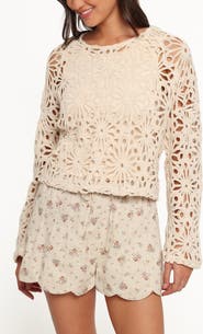 Petal & Pup Rowley Crochet Cotton Top