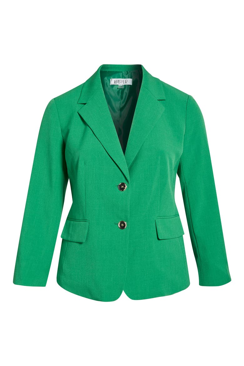 Two-Button Blazer, Alternate, color, LUSH GREEN - BV6