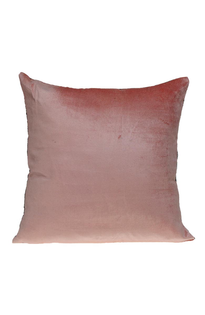 PARKLAND COLLECTION Nerine Throw Pillow, Alternate, color, Gray/ Charcoal