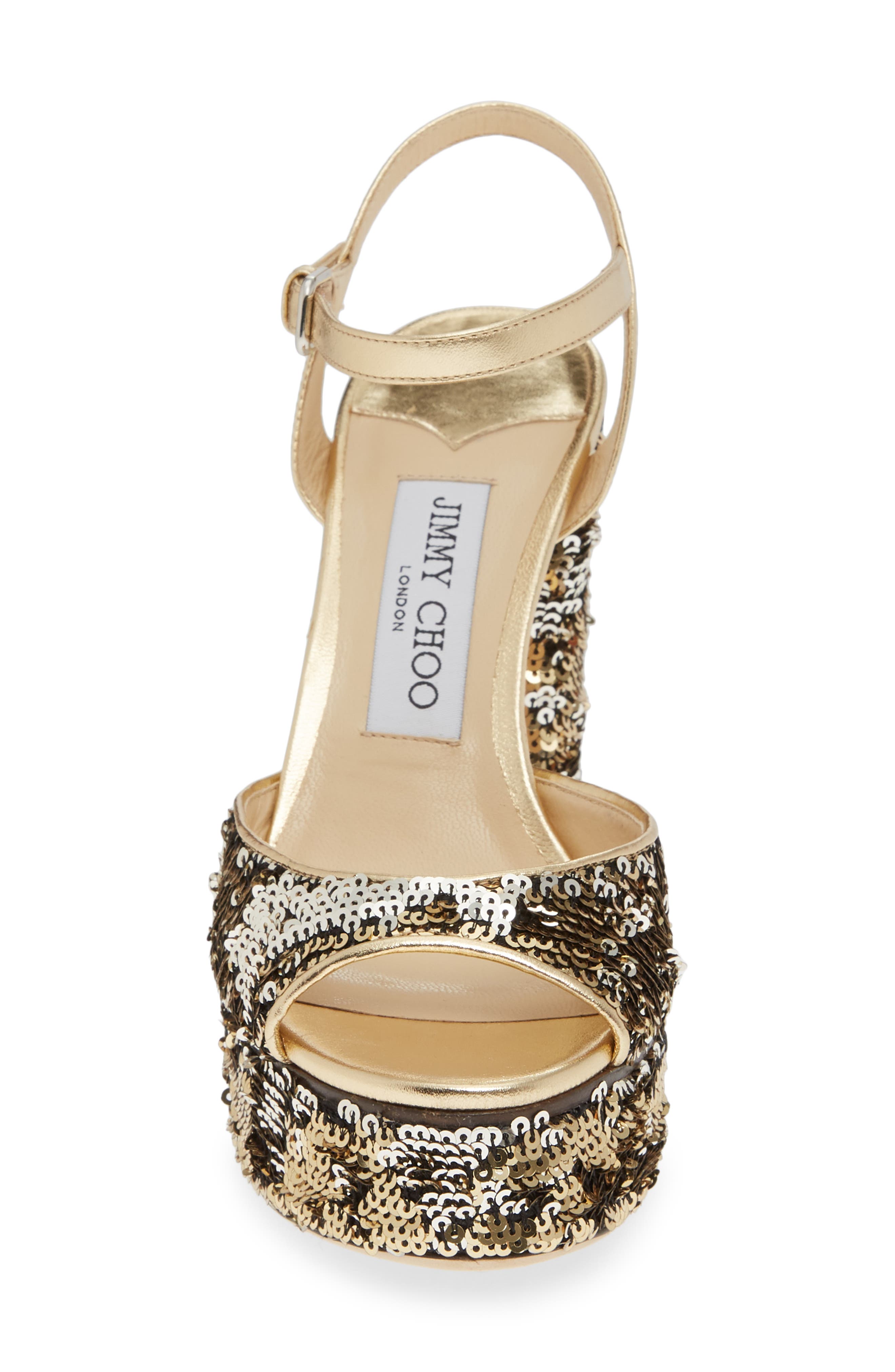 Jimmy Choo Peachy Platform Sandal, Alternate, color, 