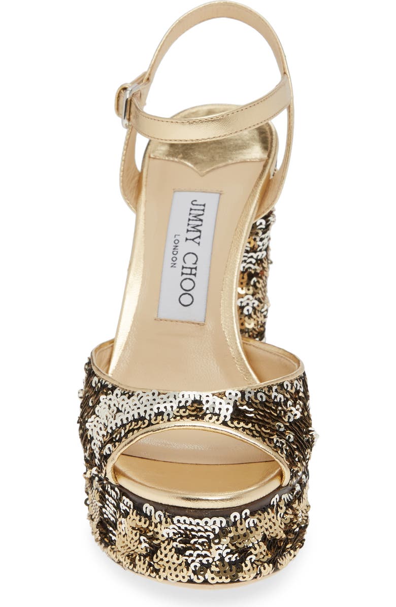 Jimmy Choo Peachy Platform Sandal, Alternate, color,