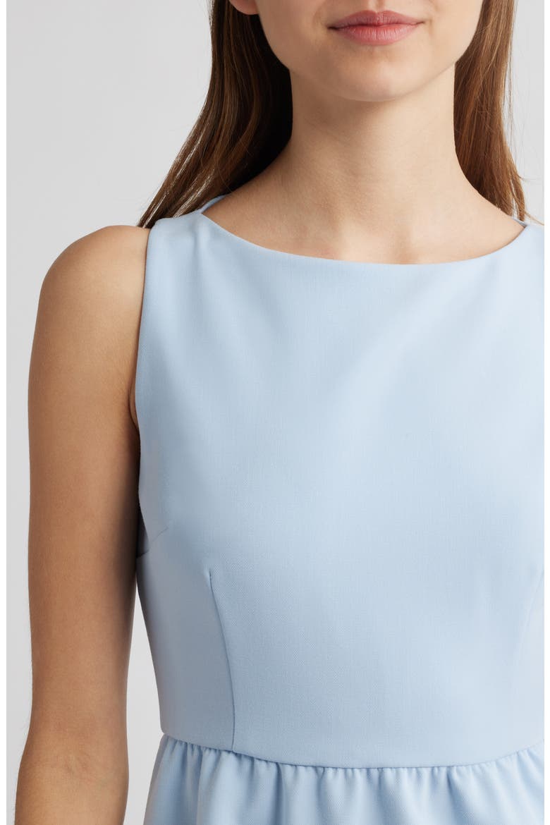 Whisper Boatneck Minidress, Alternate, color, CASHMERE BLUE