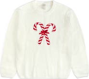 Sweet Wink Candy Cane Christmas Women's Sweater