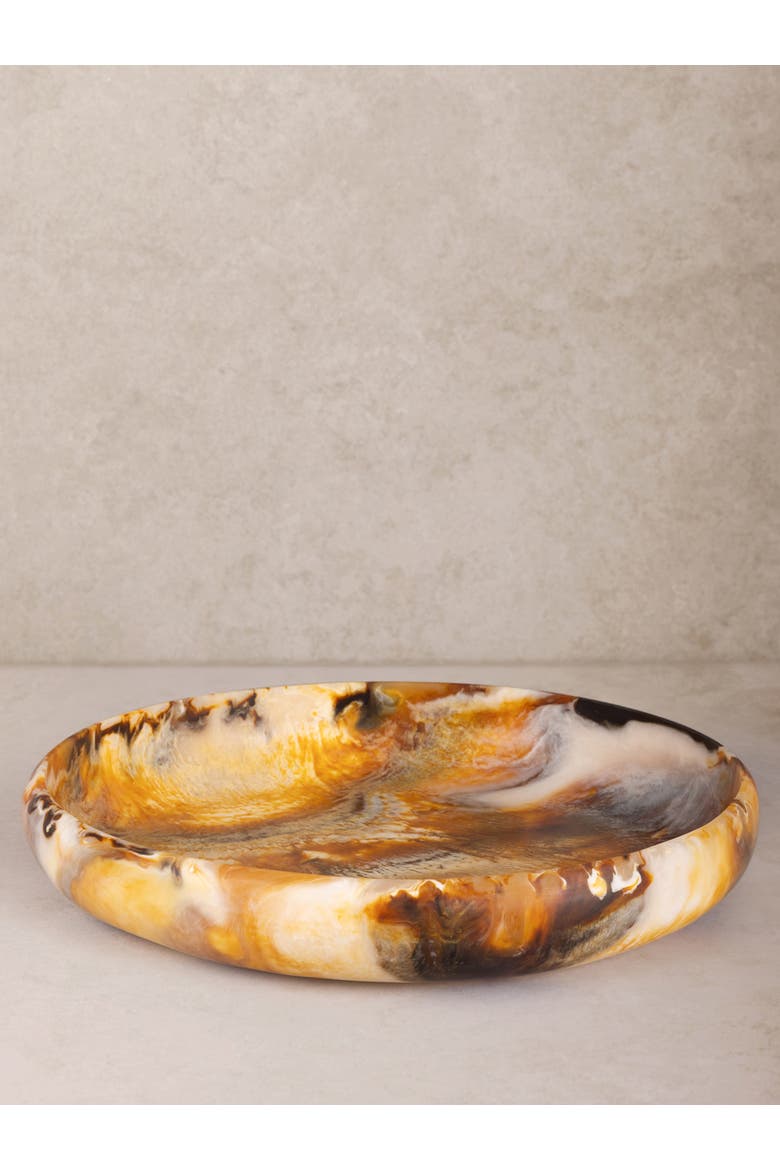 Bonita Decorative Bowl, Main, color, Brown