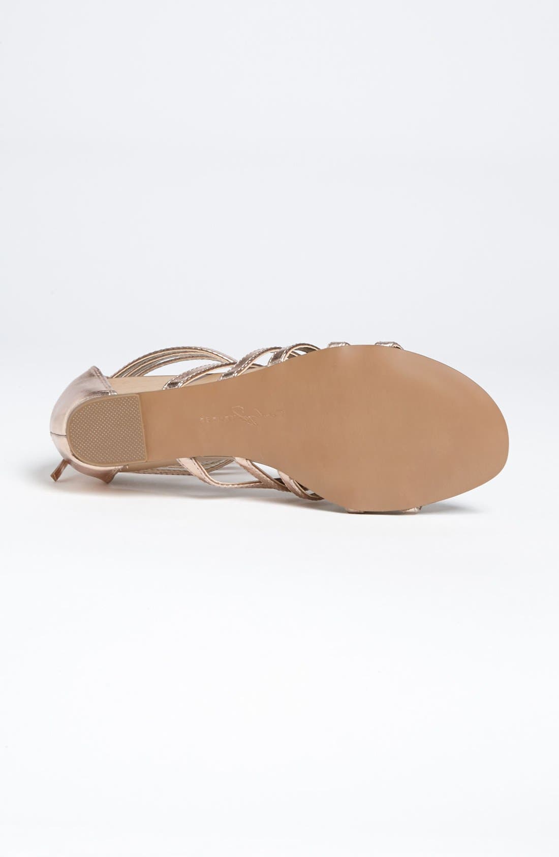 'Meliza' Sandal, Alternate, color, ROSE GOLD