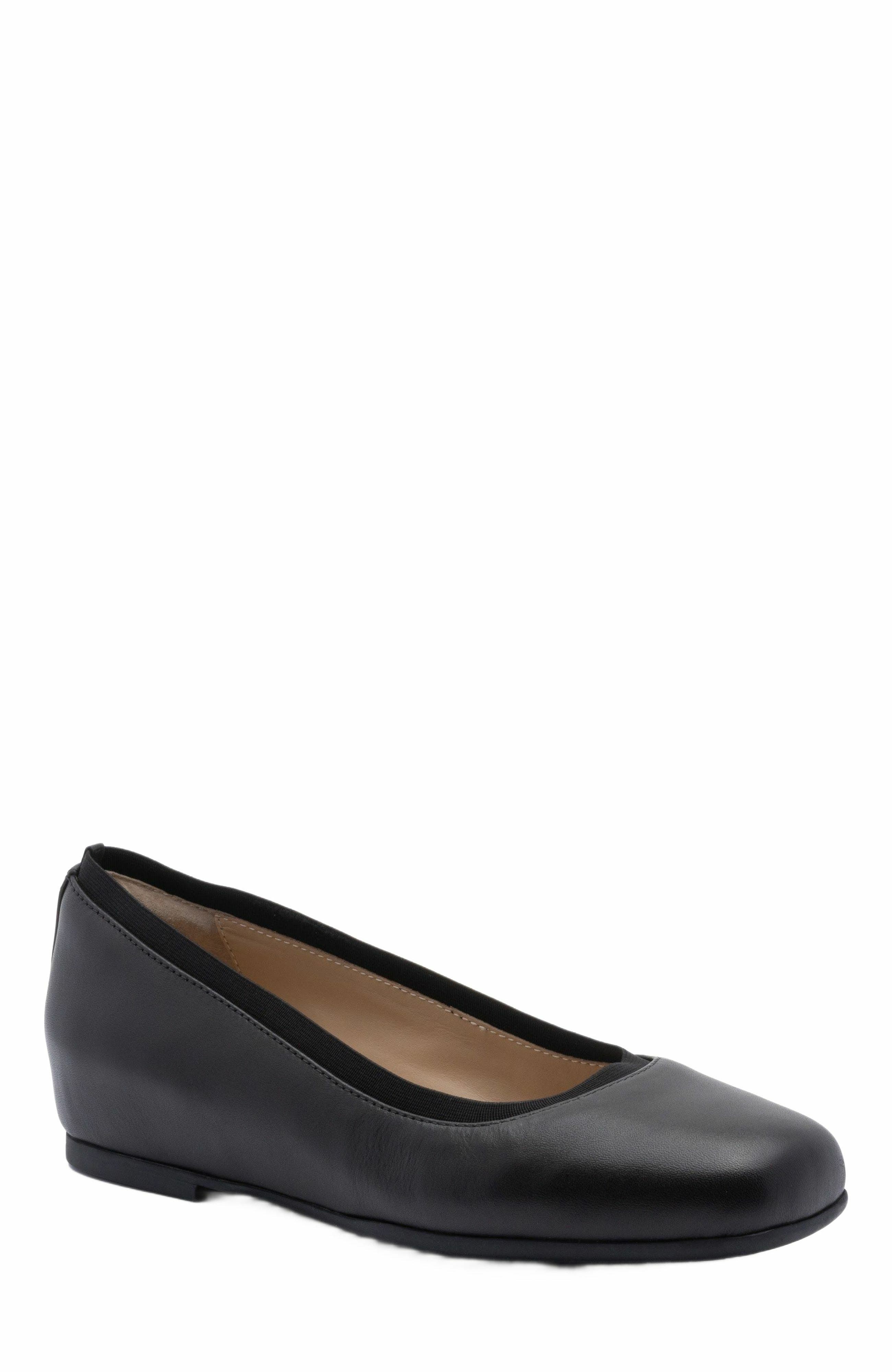 ABEO Cadence Ballet Flat, Main, color, Black - Metatarsal