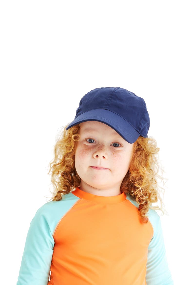 Kids Staycool Stretch Baseball Cap, Alternate, color, Navy