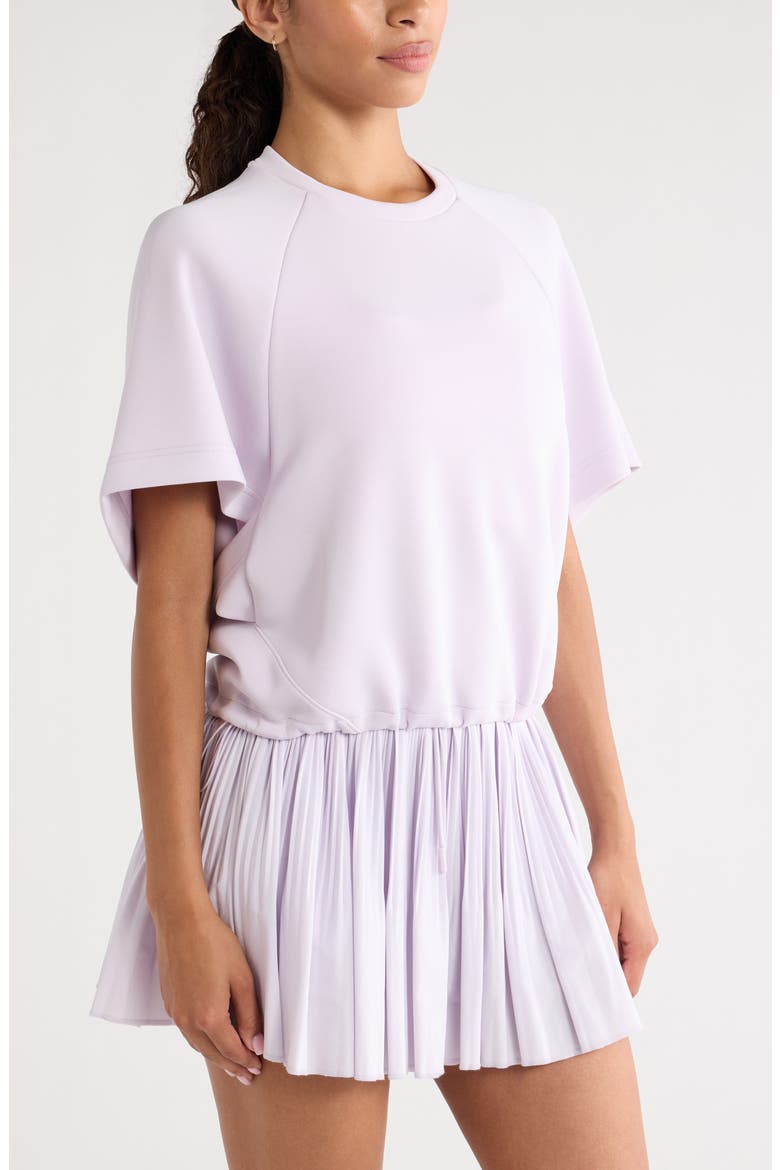 Soft Luxe Raglan Sleeve T-Shirt, Alternate, color, PURPLE HUSH