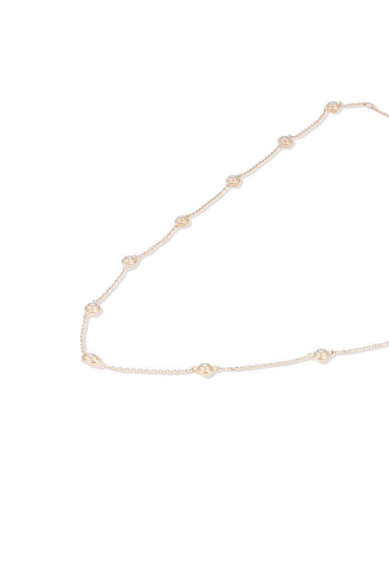 Evolve Station Necklace, Alternate, color, Diamond-Gold