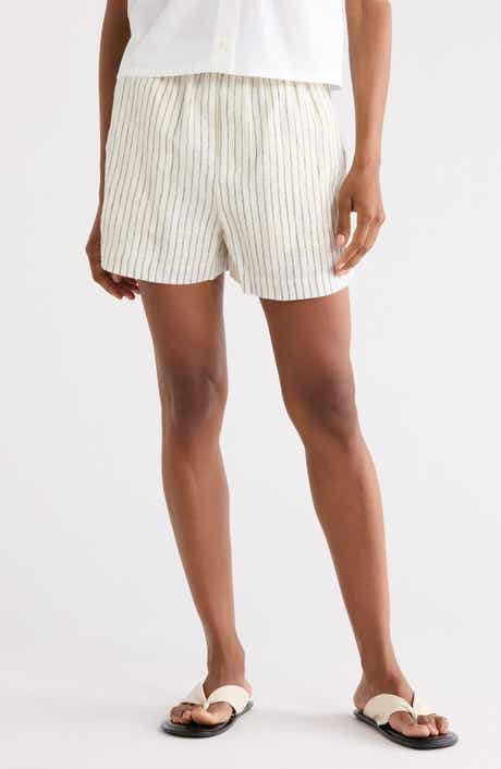 rag & bone Lori Stripe Linen Shorts