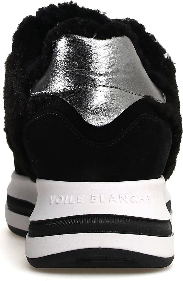 Voile Blanche Melany Faux Shearling Sneaker, Alternate, color,