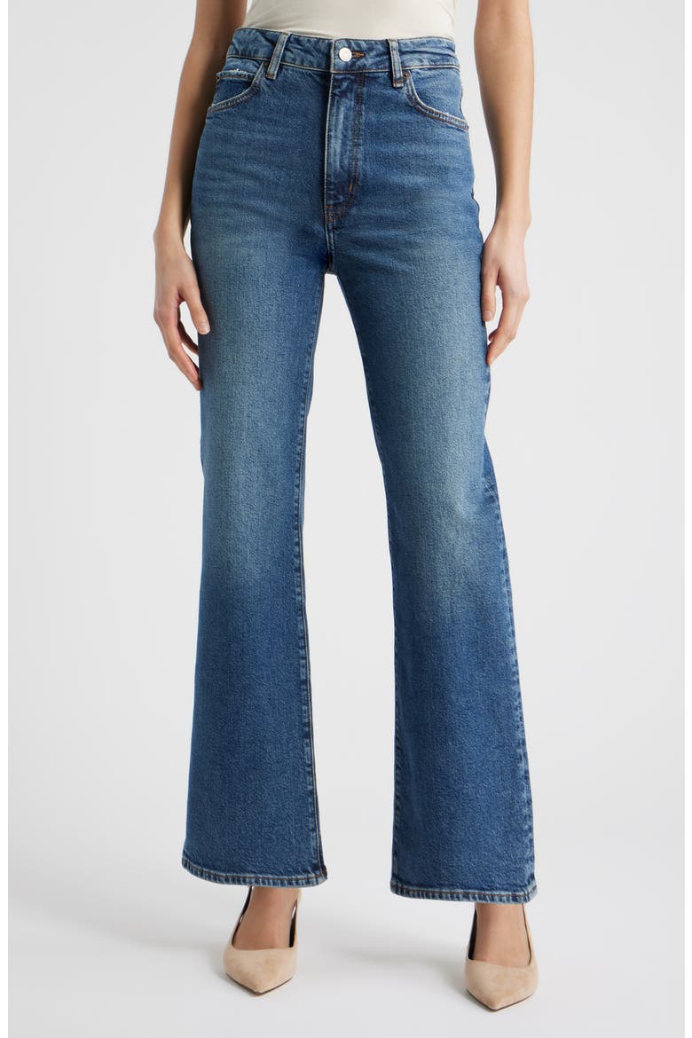 The Pixie Arrow High Waist Bootcut Jeans, Main, color, WIRED