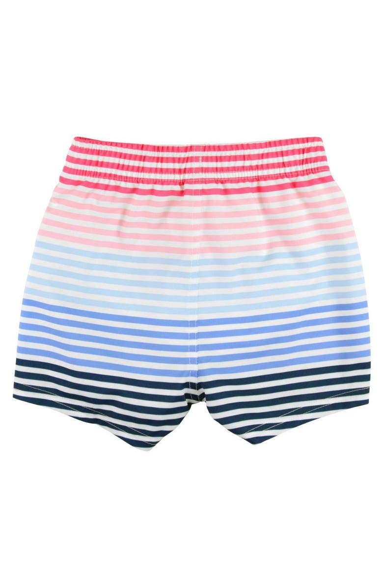 RuggedButts Boys UPF50+ Swim Trunks, Alternate, color, Ocean Horizon
