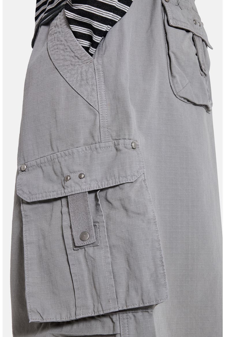 Ripstop Cargo Shorts, Alternate, color, GREY