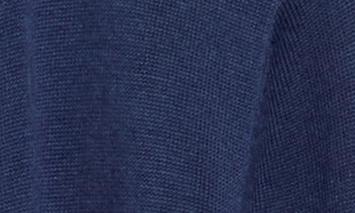 Splendid Loop Knit Open Front Cardigan In Blue