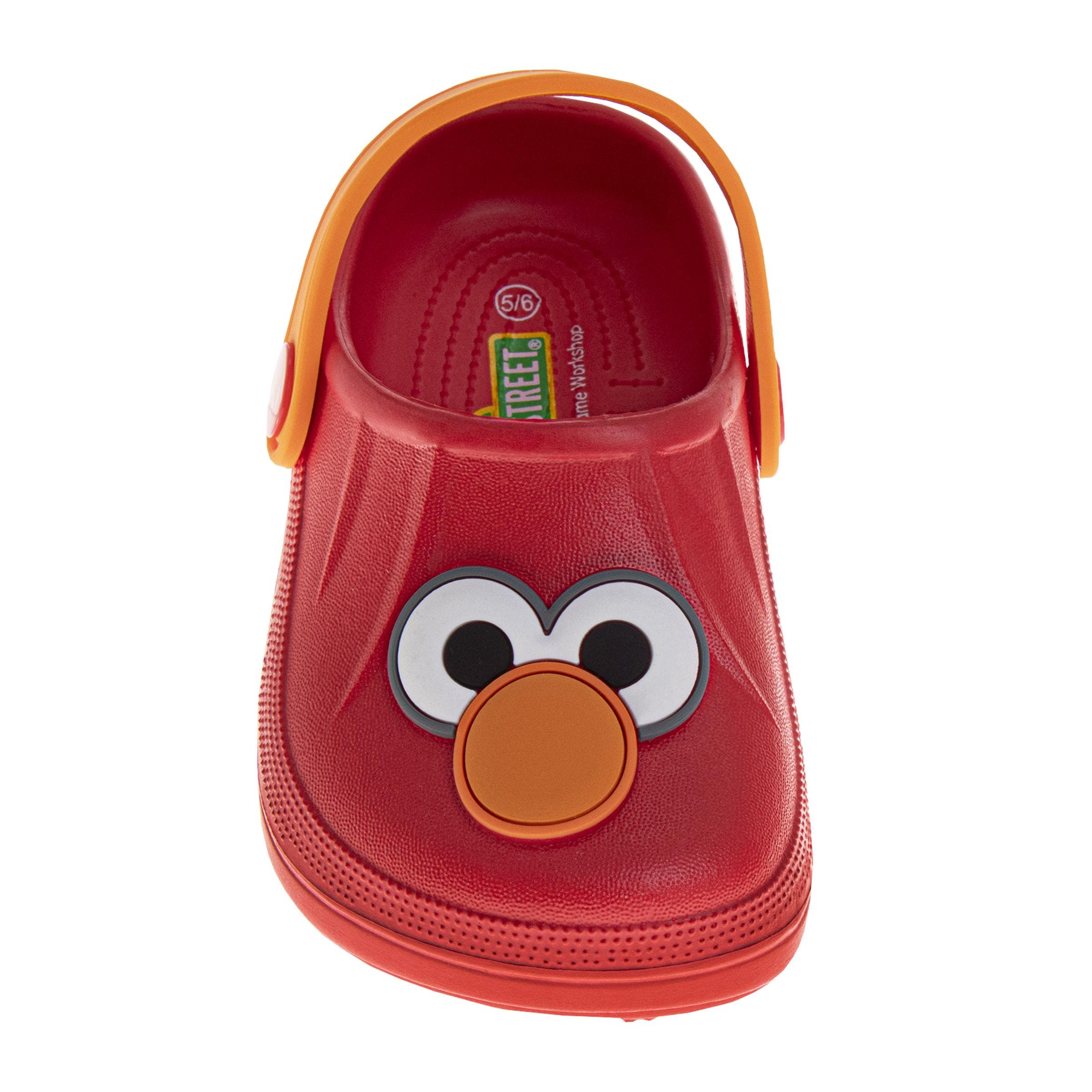 Sesame Street<sup>®</sup> Elmo Character Clogs, Alternate, color, Red