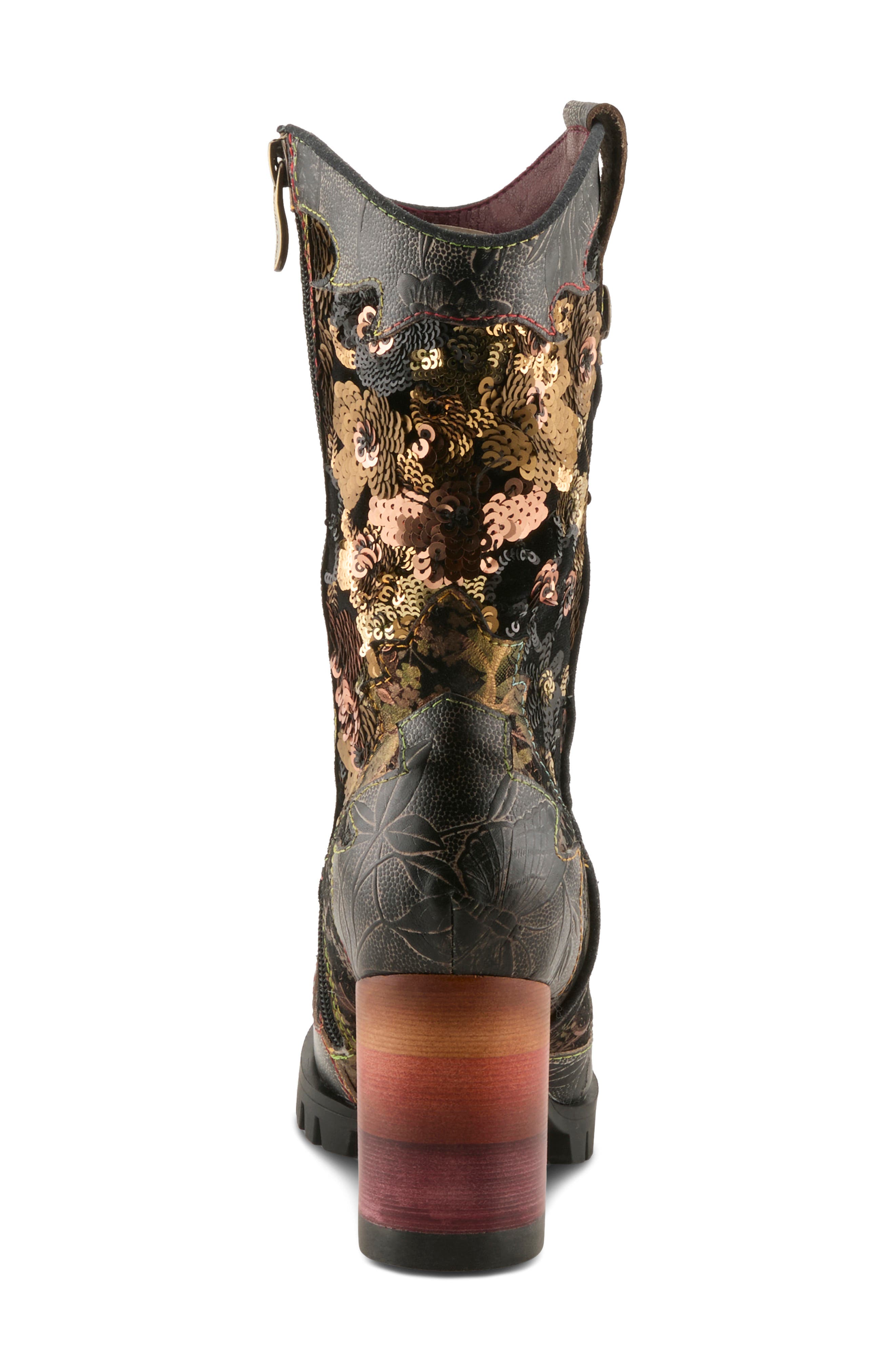 Myohmy Bootie, Alternate, color, BLACK MULTI