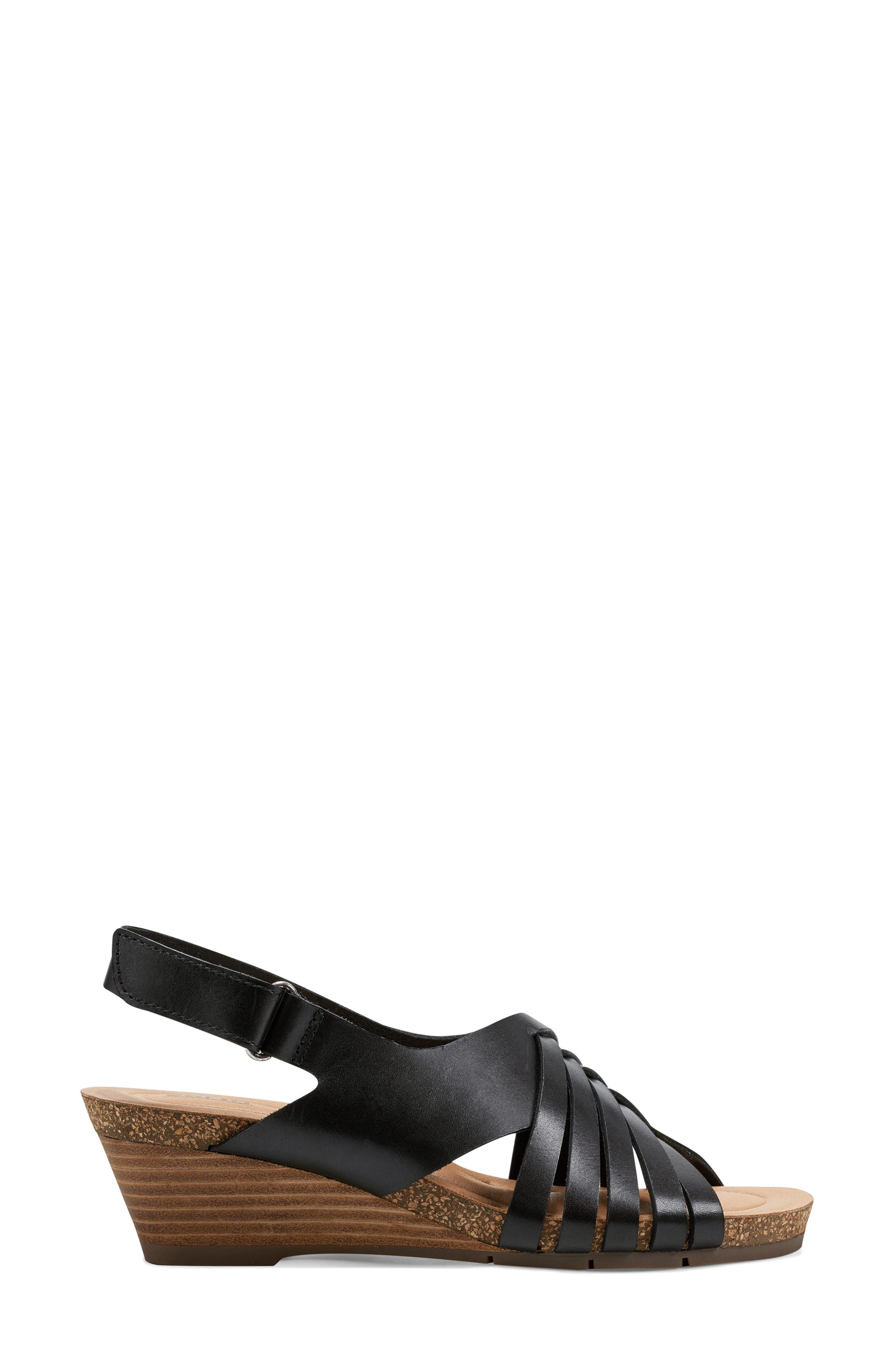 Earth<sup>®</sup> Hartie Slingback Wedge Sandal, Alternate, color, 