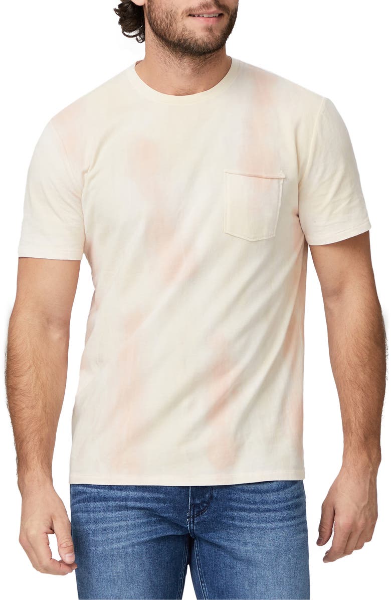 PAIGE Ramirez Tie Dye Pocket T-Shirt, Main, color, Clay Haze
