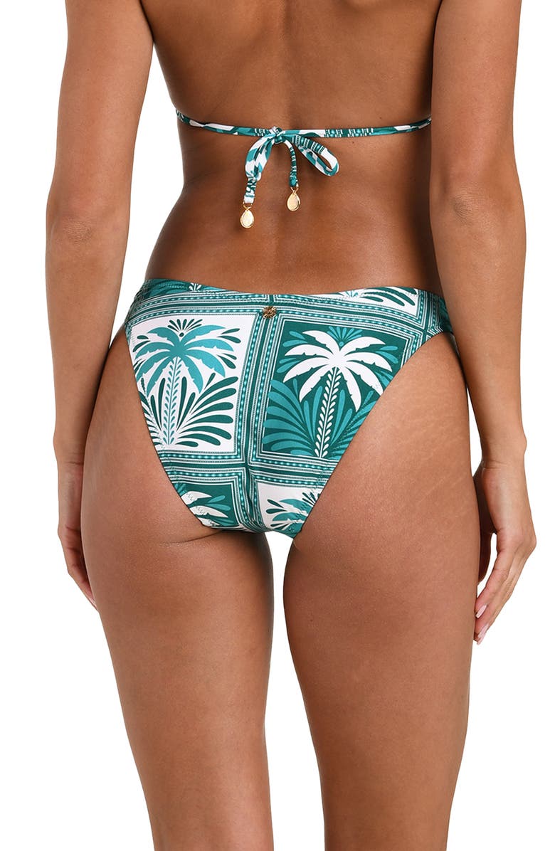 Sunshine 79 Patchwork Palms Bikini Bottoms, Alternate, color, Turquoise