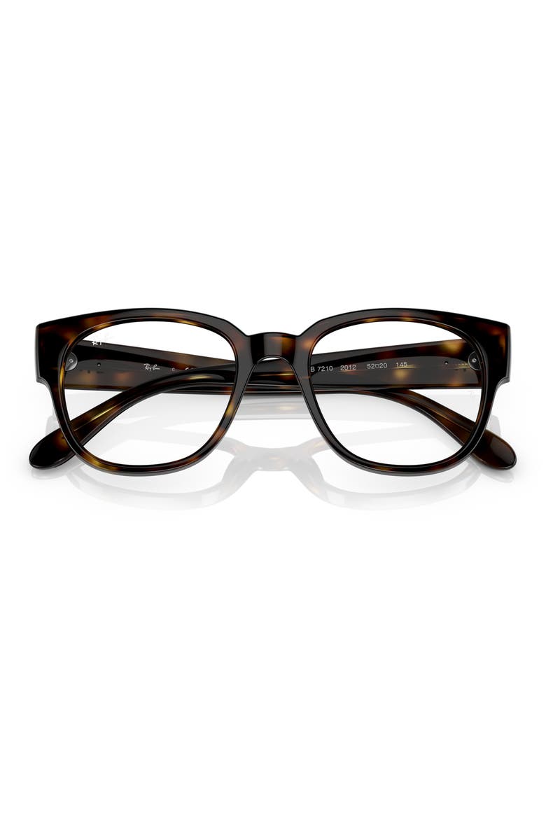 52mm Square Optical Glasses, Alternate, color, HAVANA
