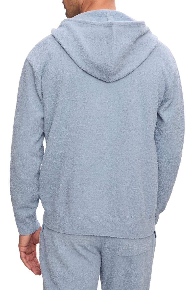 Recycled Bouclé Lounge Hoodie, Alternate, color, WEDGEWOOD BLUE
