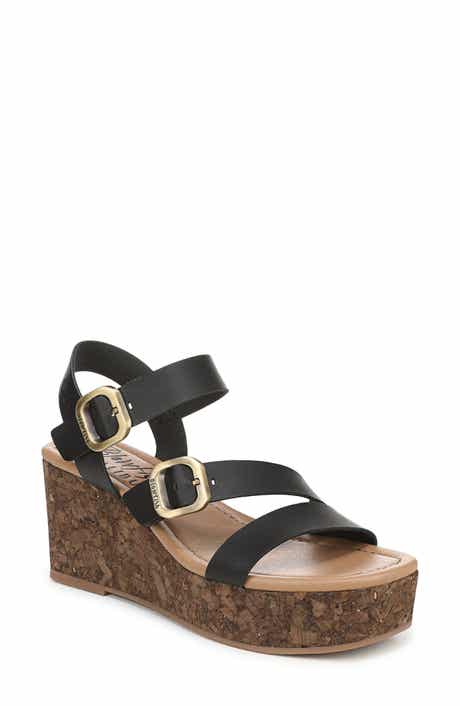 Blowfish Malibu Ali Buckled Wedge Sandal
