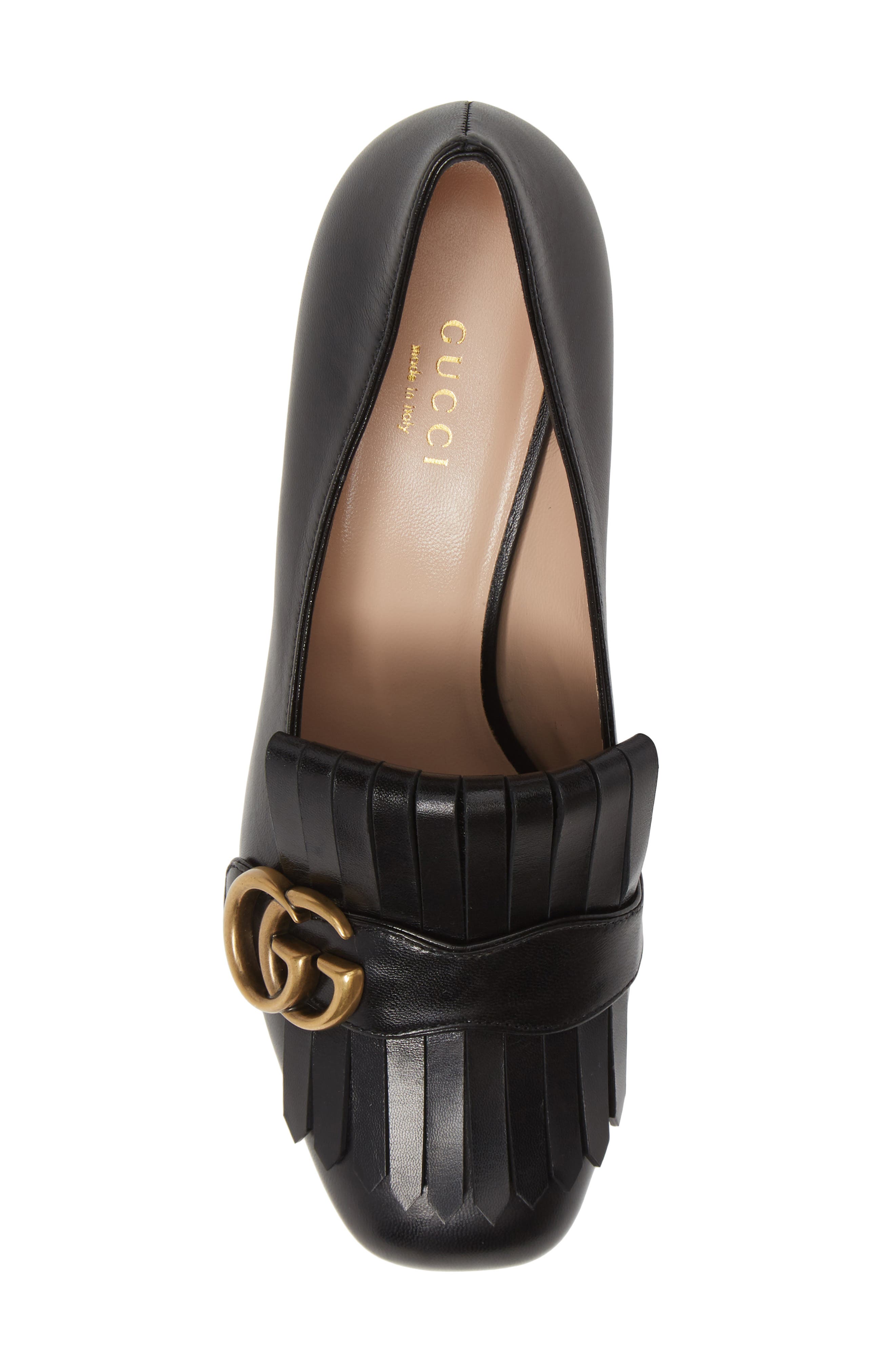 Gucci Kiltie Fringe Platform Pump, Alternate, color, 