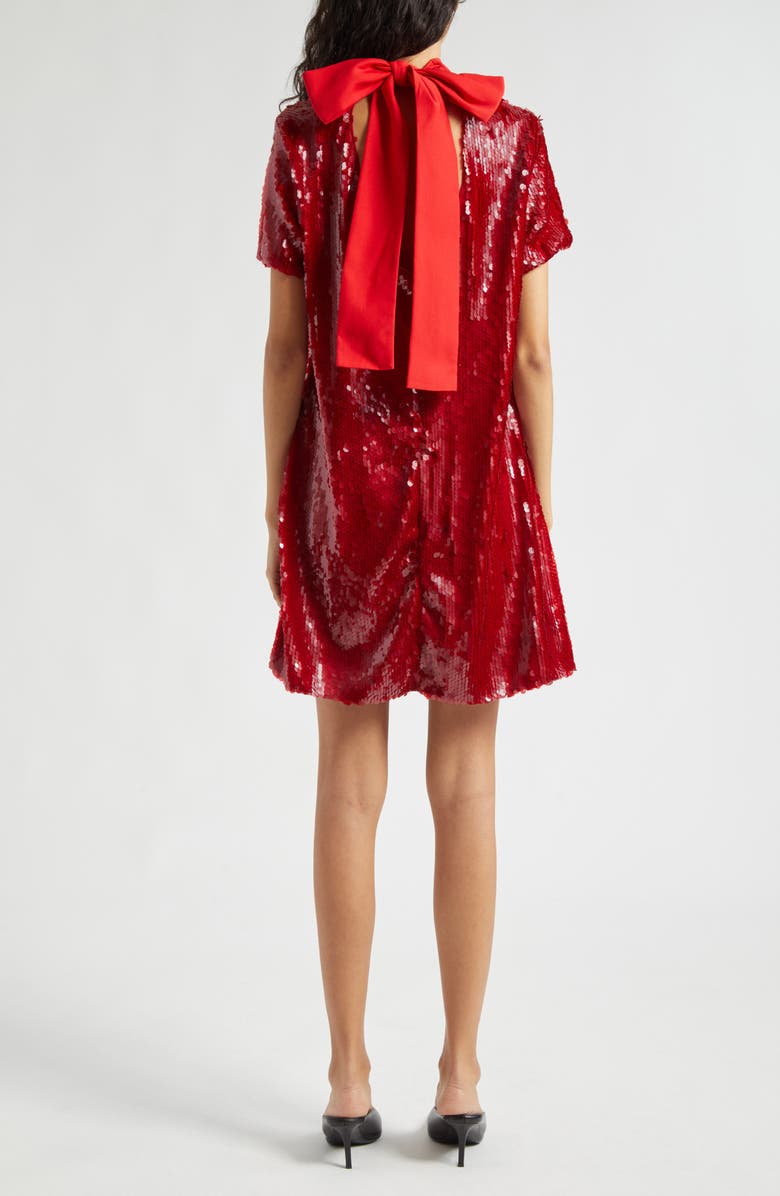 STAUD Ilana Sequin Minidress, Alternate, color,