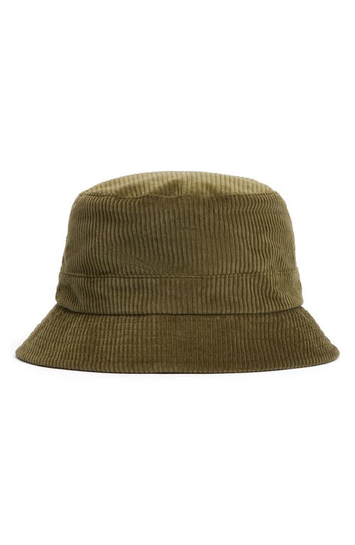 Barbour Tolsta Corduroy Bucket Hat In Green