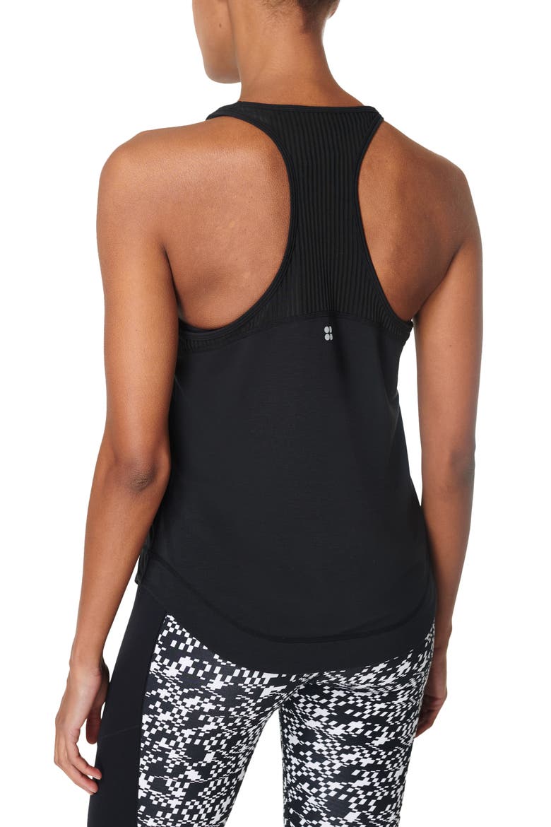 Breathe Easy Run Tank Top, Alternate, color, BLACK