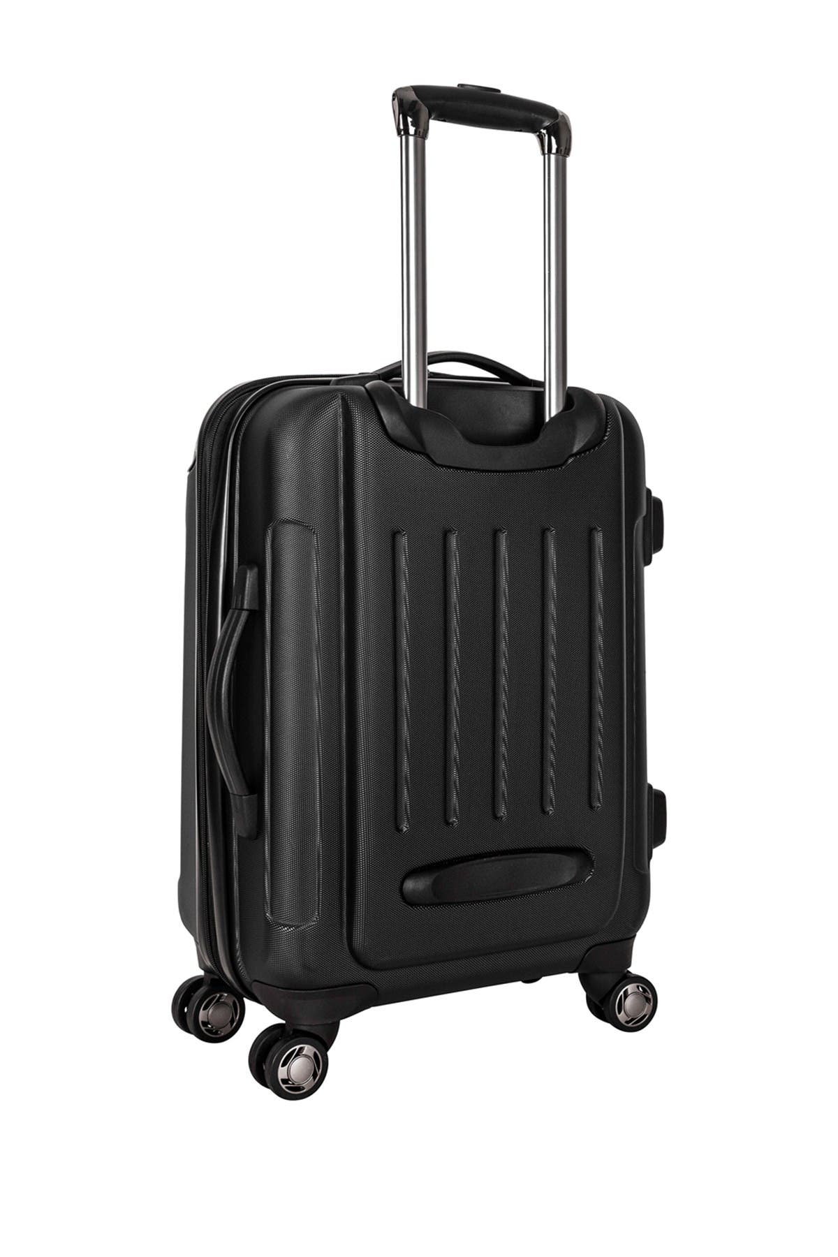 Kenneth Cole Reaction Renegade 3-Piece Lightweight Hardside Expandable Luggage Set, Alternate, color, Black