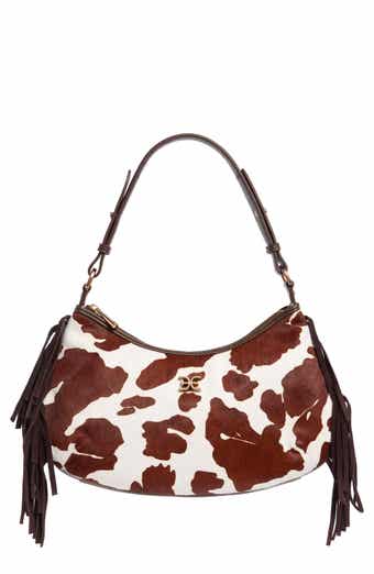 Sam Edelman Nylie Genuine Calf Hair Fringe Shoulder Bag
