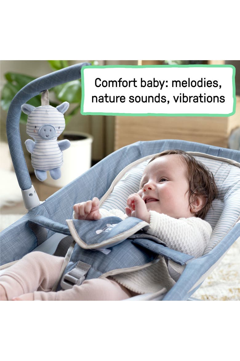 Happy Belly Rock-to-Bounce Massage Seat, Alternate, color, Blue